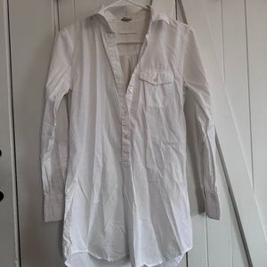 J Crew Tunic Collared Shirt, Size XXS